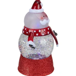 LED Lighted Santa Claus Christmas Snow Globe - 5.75