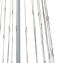 LED Lighted Show Cone Christmas Tree Outdoor Decoration - 6' - Multicolor Lights