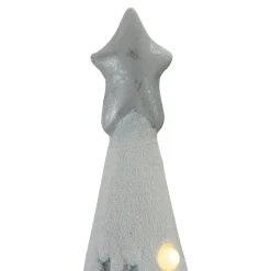 LED Lighted Snow Cap Christmas Tree with Star Topper - 29