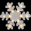 LED Lighted Snowflake Christmas Marquee Sign - 9.5" - White