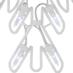 LED Lighted Snowflake Window Silhouette Christmas Decoration - 16