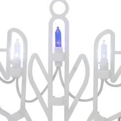 LED Lighted Snowflake Window Silhouette Christmas Decoration - 16