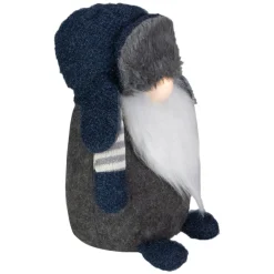 LED Lighted Standing Gnome Christmas Figure - 12.5