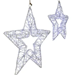 LED Lighted Stars Outdoor Christmas Decorations - 18