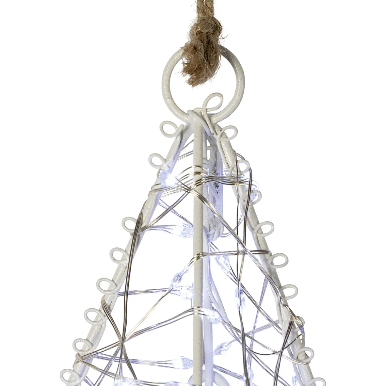 LED Lighted Stars Outdoor Christmas Decorations - 18" - Set of 2 - Cool White Lights