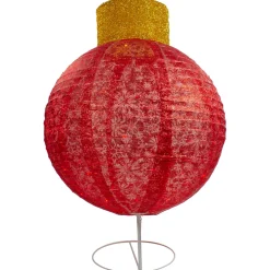 LED Lighted Twinkling Tinsel Onion Ornament Outdoor Commercial Christmas Decoration - 38