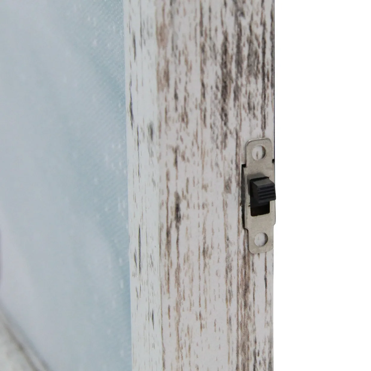 LED Lighted Vintage VW Car Framed Christmas Canvas Wall Art - 15" x 19"