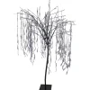 LED Lighted Willow Tree Outdoor Christmas Decoration - 6' - Pure White Lights