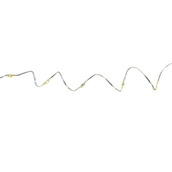 LED Multi-Function Curtain Christmas Lights - 4' x 8' - Warm White Lights