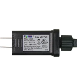 LED Palm Tree Rope Light Outdoor Decoration - 2.5' - Green and Clear Lights