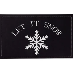 Let It Snow Christmas Doormat 29" x 17"