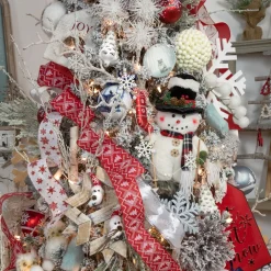 Let It Snow Metal Christmas Wall Sign - 12