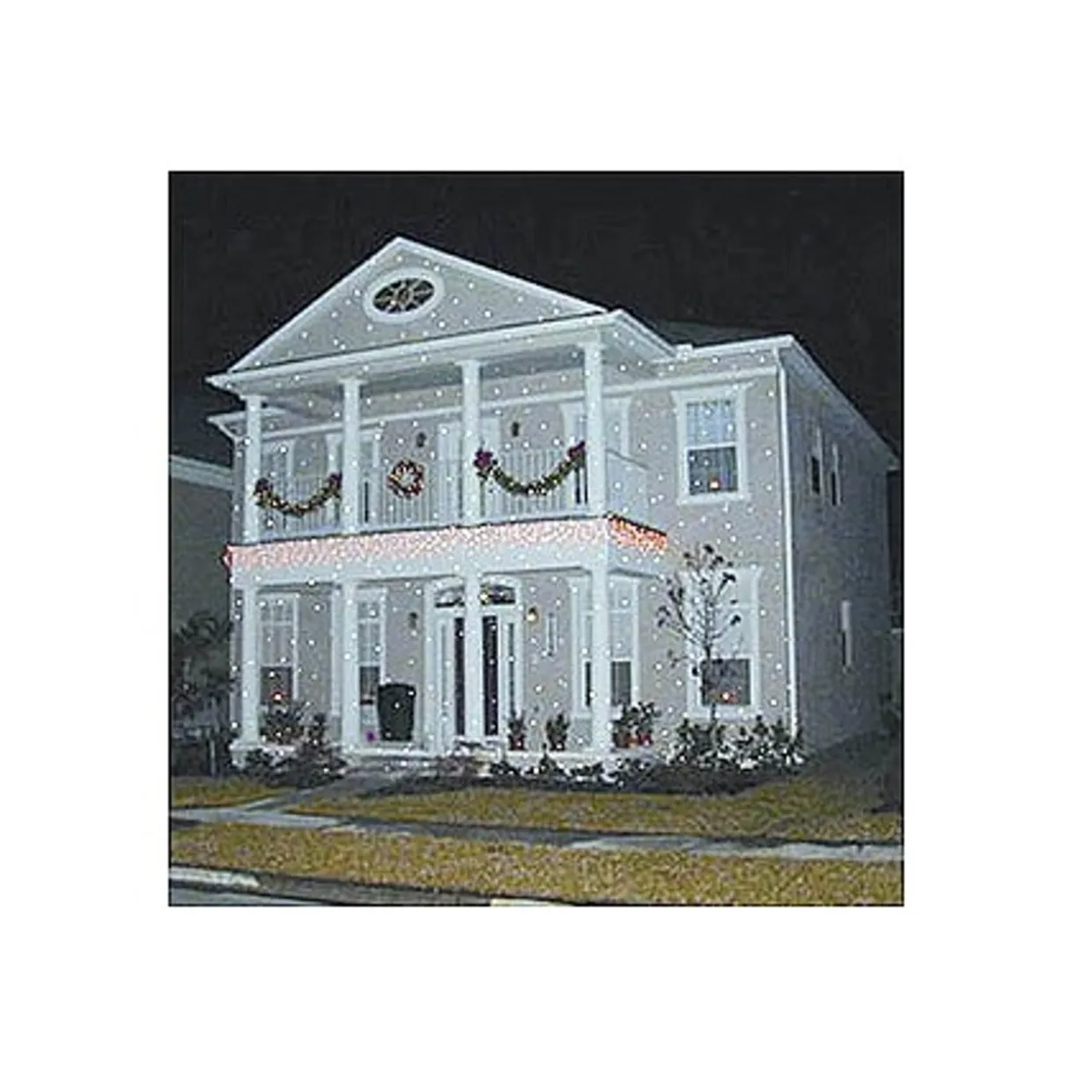 Light Flurries Magical Falling White Snow Christmas Light Projector