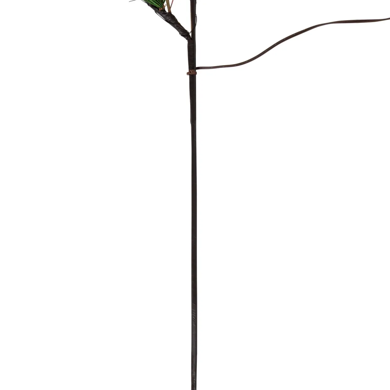 Lighted Berry and Pinecone Christmas Pine Spray - 29" - Warm White