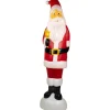 Lighted Blow Mold Santa Claus Outdoor Christmas Decoration - 59"