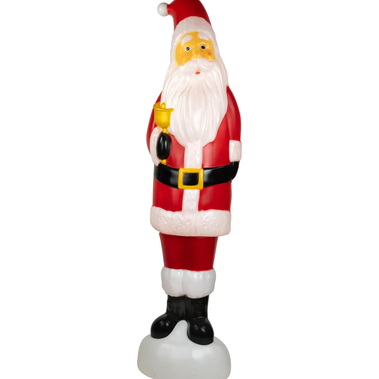 Lighted Blow Mold Santa Claus Outdoor Christmas Decoration - 59"