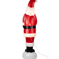 Lighted Blow Mold Santa Claus Outdoor Christmas Decoration - 59