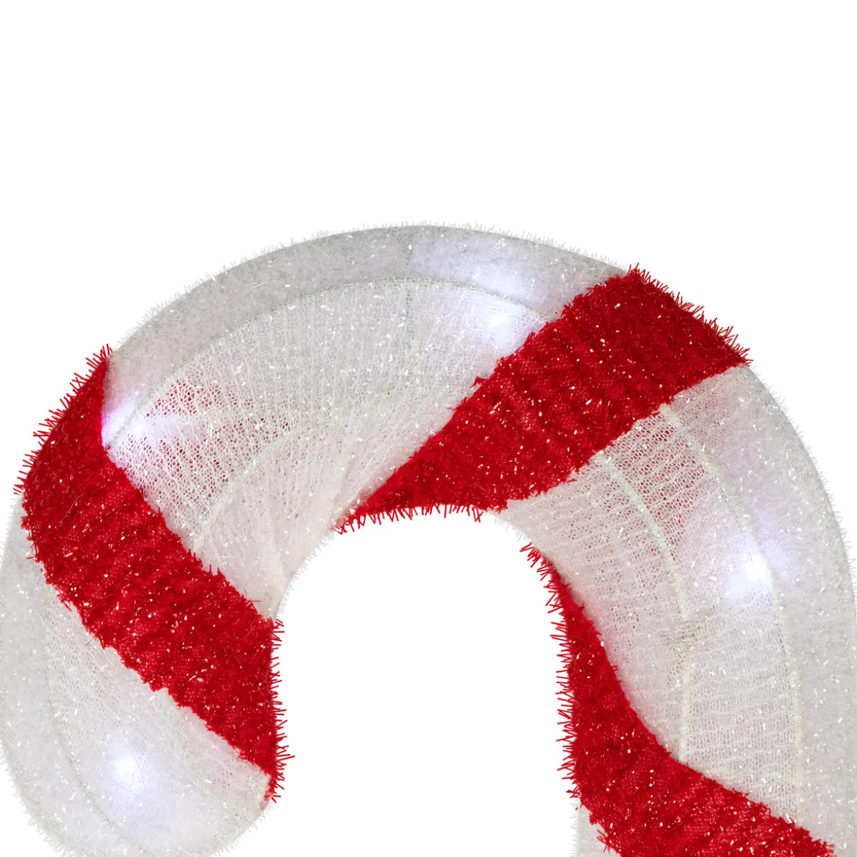 Lighted Candy Cane Christmas Pathway Lawn Stakes - 20" - Set of 3