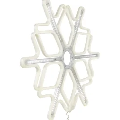 Lighted Cascading Snowflake Outdoor Christmas Decoration - 16