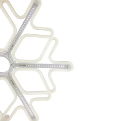 Lighted Cascading Snowflake Outdoor Christmas Decoration - 16