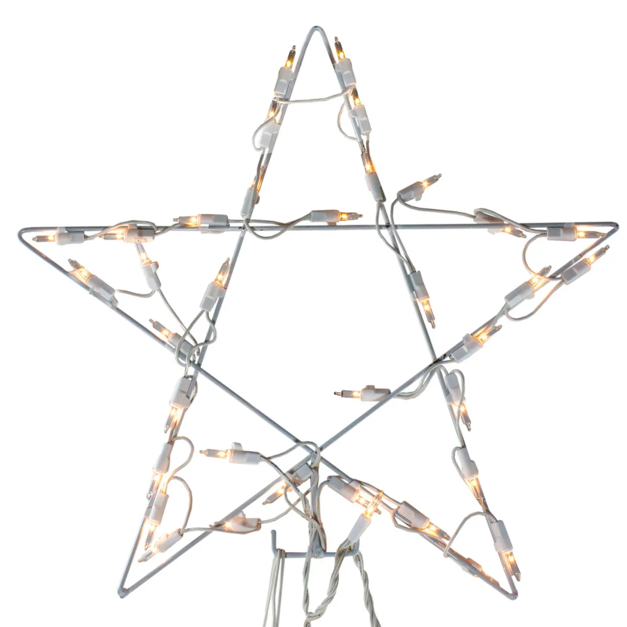 Lighted Christmas Tree Display Outdoor Decoration - 12' - Clear Lights