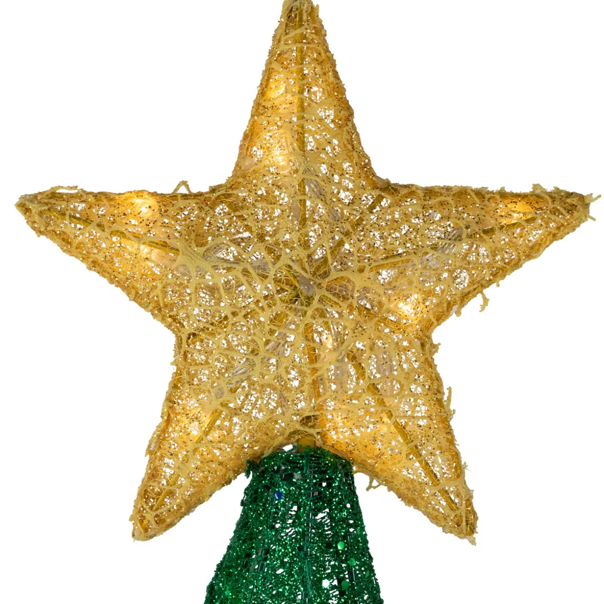 Lighted Christmas Tree Outdoor Yard Decoration - 50" - Green - Multi-Color LED