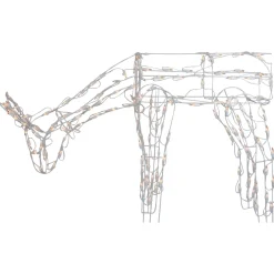 Lighted Feeding Reindeer Outdoor Christmas Decoration - 42