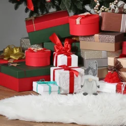 Lighted Gnome with Antlers Christmas Figure - 9