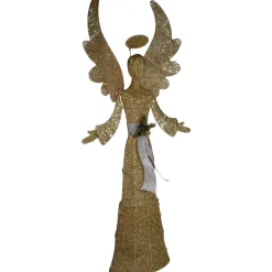 Lighted Golden Angel Christmas Decoration - 68