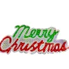 Lighted Holographic Merry Christmas Sign Outdoor Decoration - 45.5" - Multi Lights