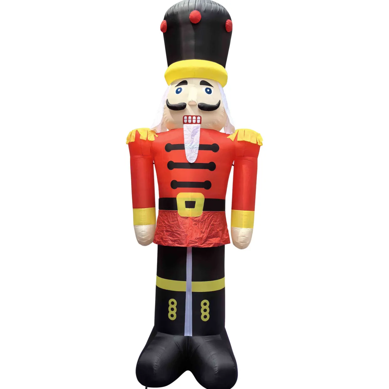 Lighted Inflatable Nutcracker Soldier Outdoor Commercial Christmas Decoration - 20'