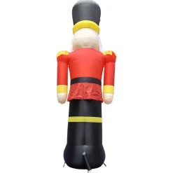 Lighted Inflatable Nutcracker Soldier Outdoor Commercial Christmas Decoration - 20'