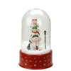 Lighted Musical Snowmen Glittering Christmas Snow Dome - 11.75"