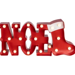 Lighted "Noel" Christmas Decoration - 16"