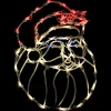 Lighted Santa Claus Window Silhouette Christmas Decoration - 18"