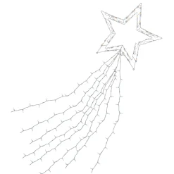 Lighted Shooting Star Outdoor Christmas Decoration - 22' - Clear Lights