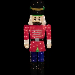 Lighted Toy Soldier Outdoor Christmas Decoration - 72" - Warm White