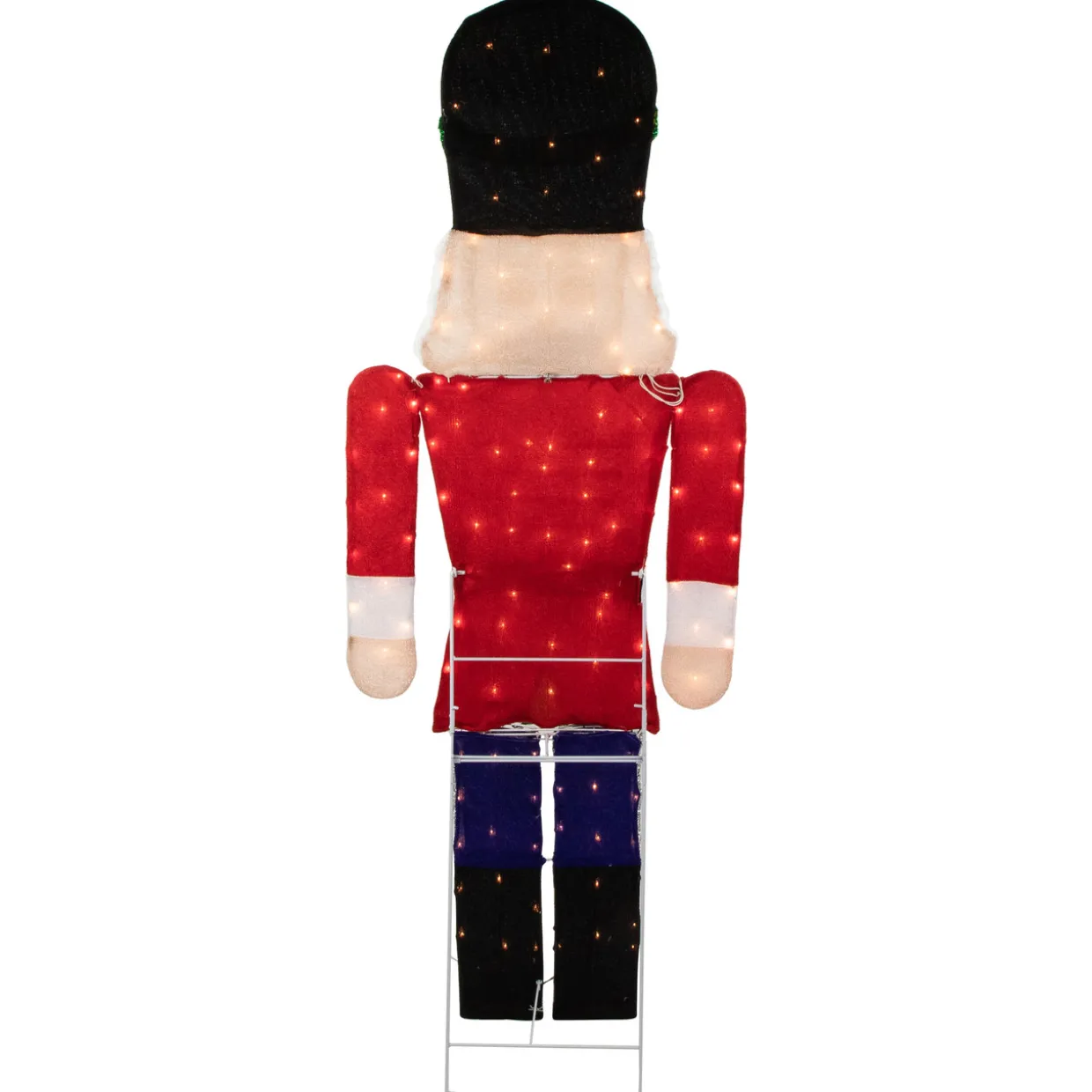 Lighted Toy Soldier Outdoor Christmas Decoration - 72" - Warm White