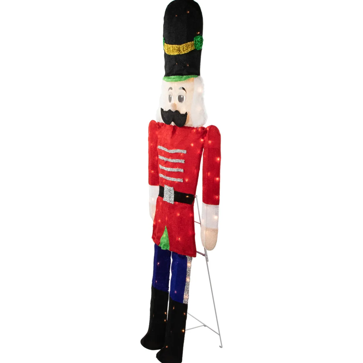 Lighted Toy Soldier Outdoor Christmas Decoration - 72" - Warm White