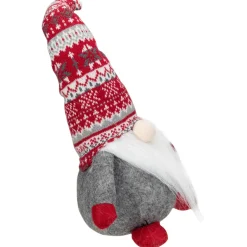 Lodge-Style Plush Gnome Christmas Figure - 17