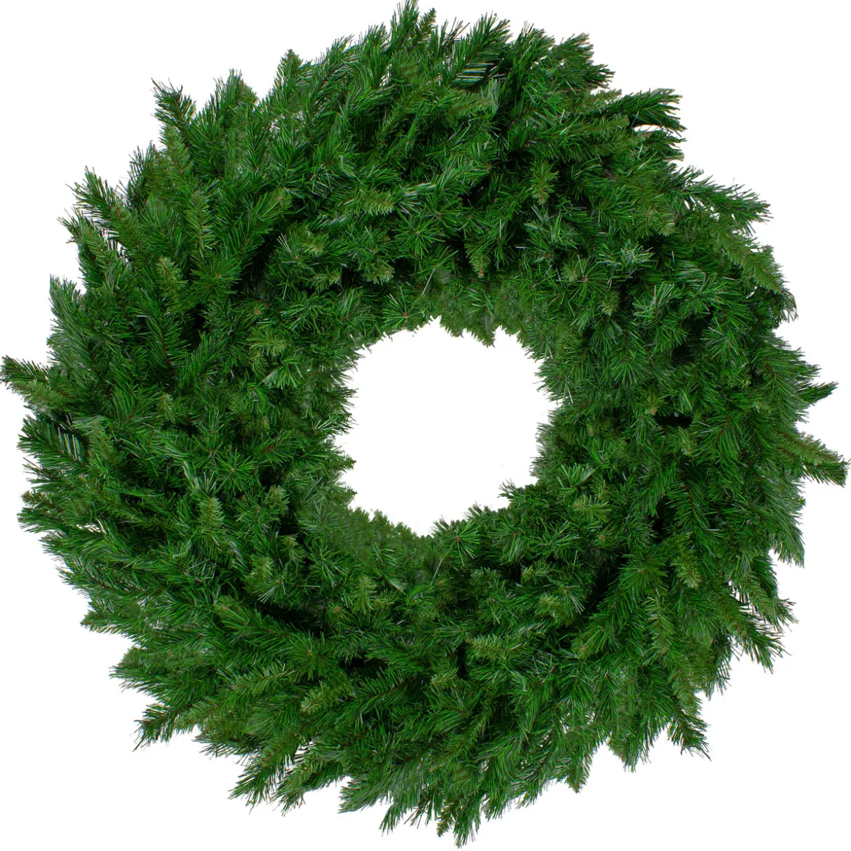 Lush Mixed Pine Artificial Christmas Wreath - 48" - Unlit
