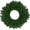 Lush Mixed Pine Artificial Christmas Wreath - 24" - Unlit