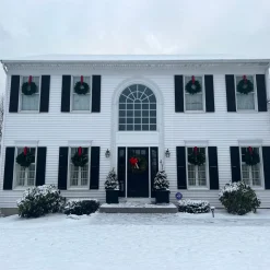 Lush Mixed Pine Artificial Christmas Wreath - 24