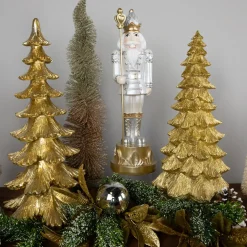 Metallic Woodland Tree Christmas Decoration - 12.5"