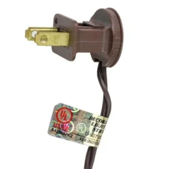 Mini Commercial Christmas Light Set - Clear - 300ct - 68' Brown Wire