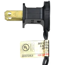 Mini Incandescent Christmas Light Set - Purple - 20.25' Black Wire - 100ct