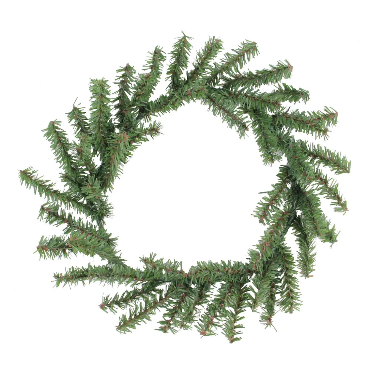 Mini Pine Artificial Christmas Wreath - 10" - Unlit