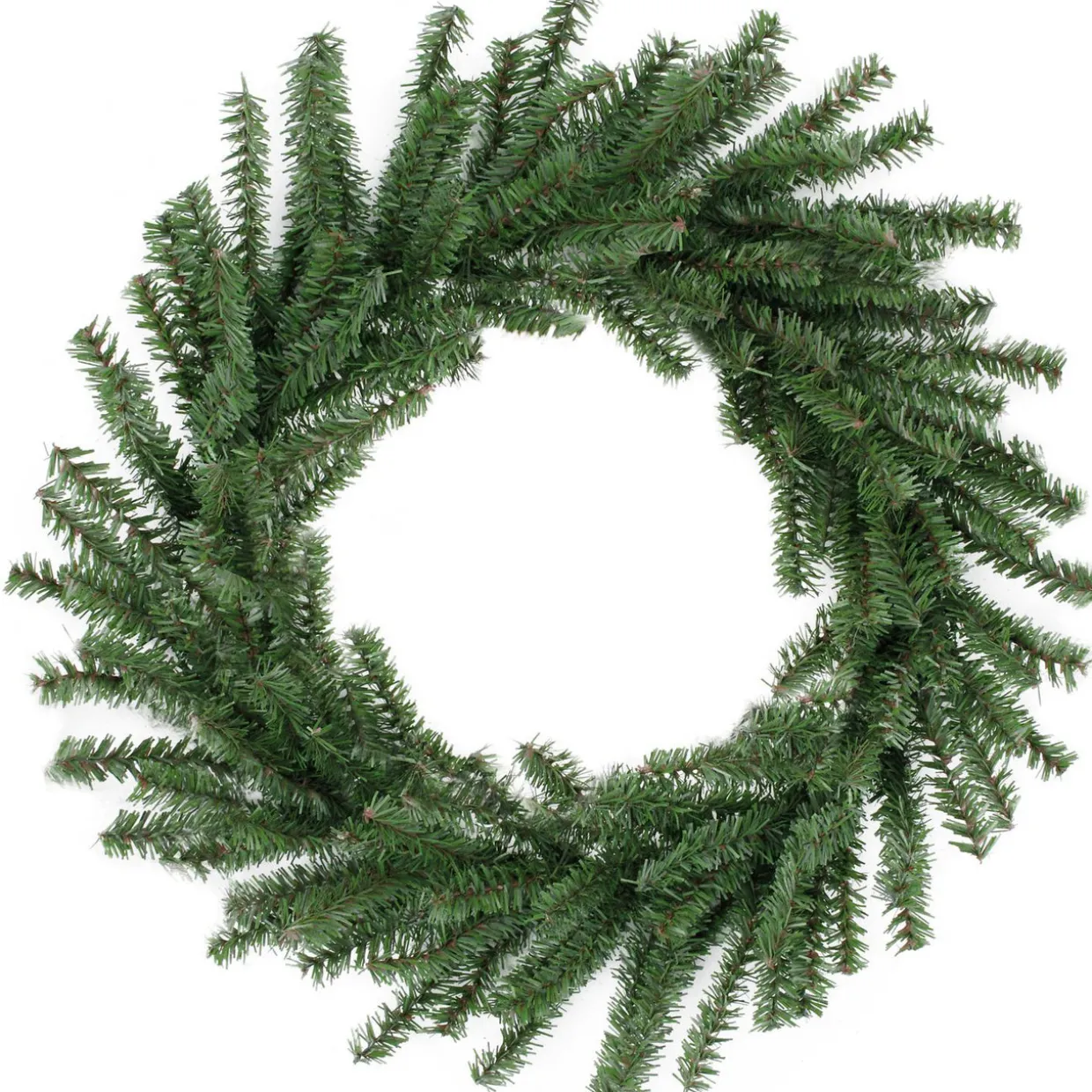 Mini Pine Artificial Christmas Wreath - 16" - Unlit