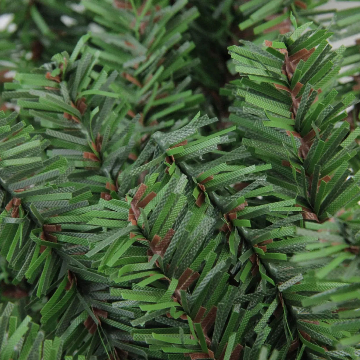 Mini Pine Artificial Christmas Wreath - 16" - Unlit