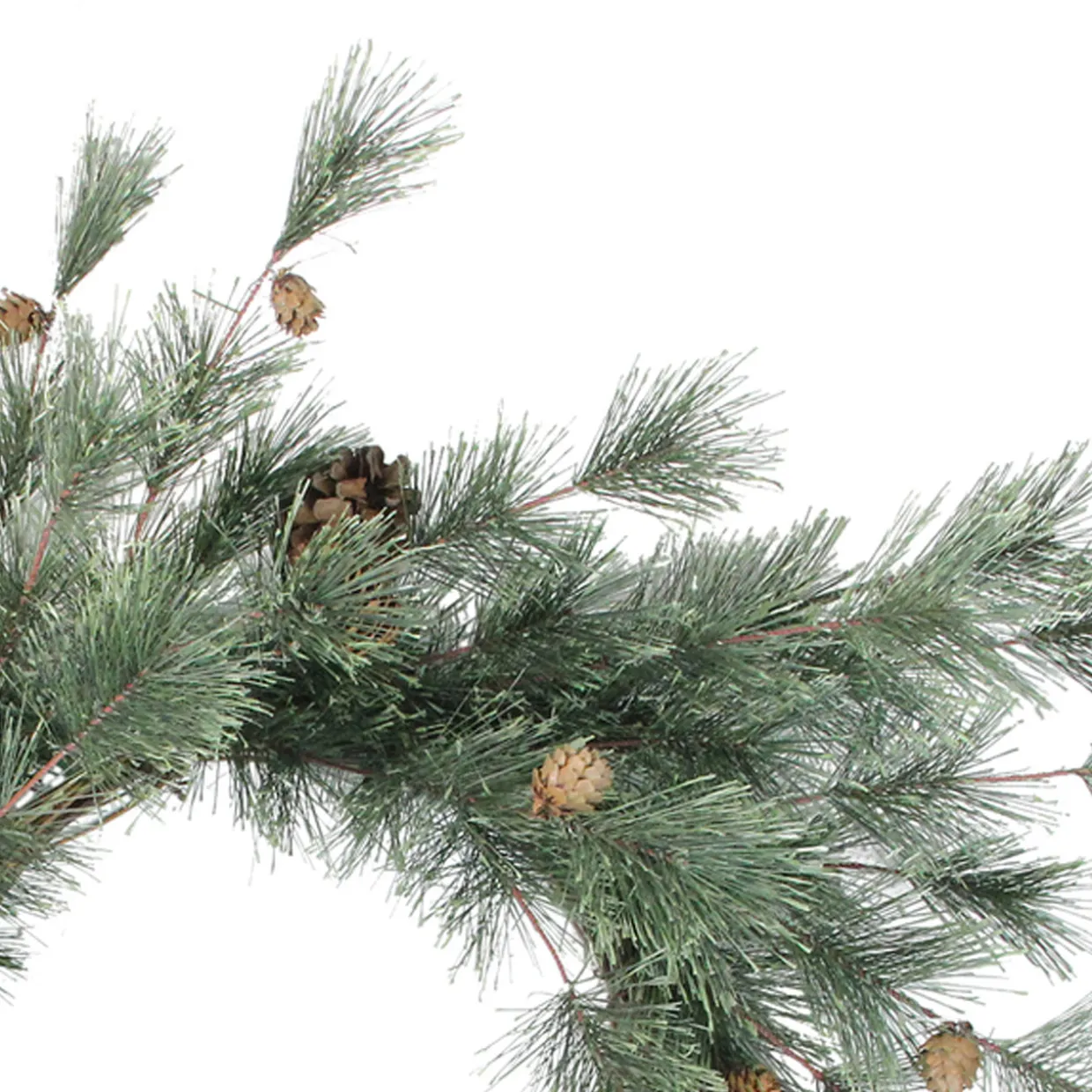 Mixed Pine Cones Artificial Christmas Wreath - 26" - Unlit